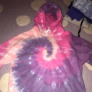 Ivory Ella Tie Dye hoodie